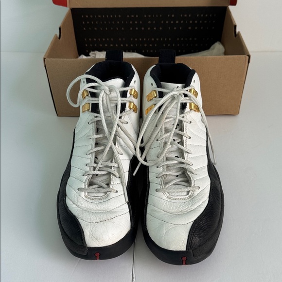 Nike Size 10 - Air Jordan 12 OG 1997 Taxi 130690-101 Authentic Make an offer! - Picture 2 of 13